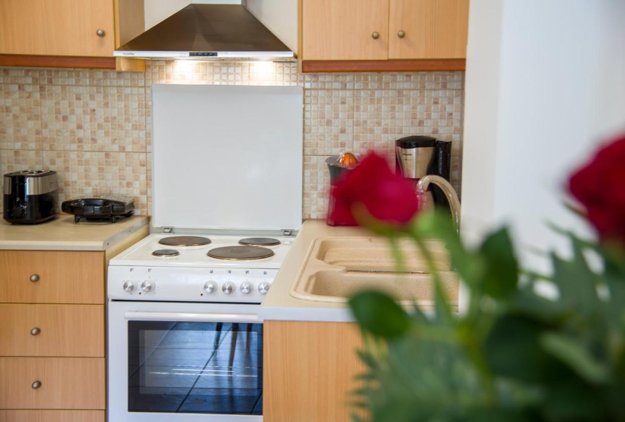 Manolia Dream Apartment 30M To The Beach Agia Marina Exterior foto